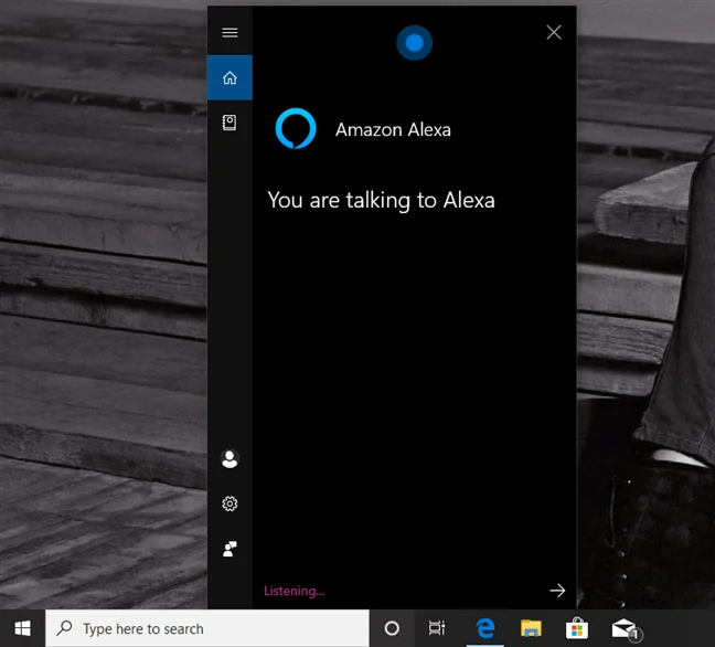 Vorbind cu Alexa prin intermediul Cortanei, în Windows 10
