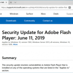 Detalii despre o actualizare din Windows 10
