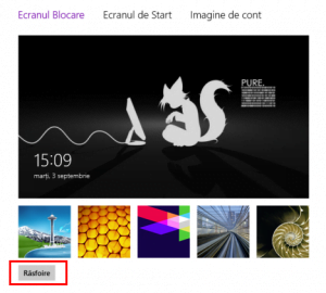 personalizare, ecran de blocare, ecran start
