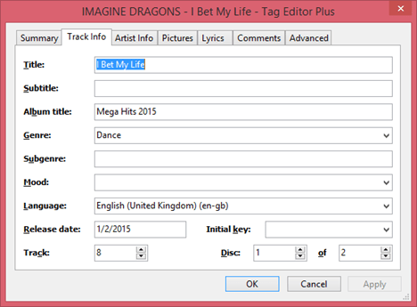 Windows Media Player Plus!, setari, aditionale
