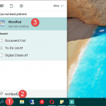 WordPad, Windows, editare, documente, salvare