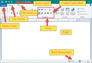 WordPad, Windows, editare, documente, salvare