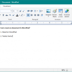 WordPad, Windows, editare, documente, salvare