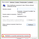 grup de lucru, workgroup, modificare, schimbare, setare
