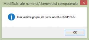 grup de lucru, workgroup, modificare, schimbare, setare