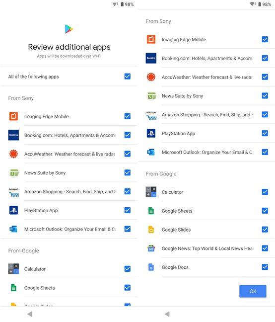 Aplicații recomandate de Sony pentru Xperia 10 II