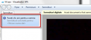 xps, semnare digitala, xps viewer