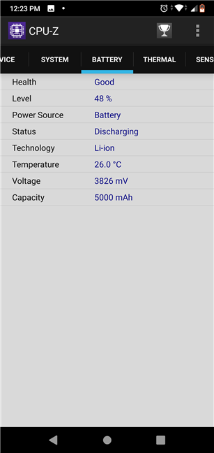 ASUS ZenFone Max Pro (M2): Detalii despre baterie