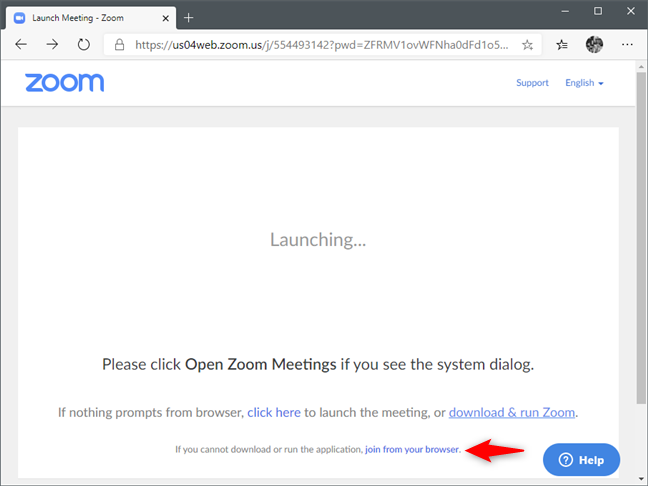 Linkul Join from your browser