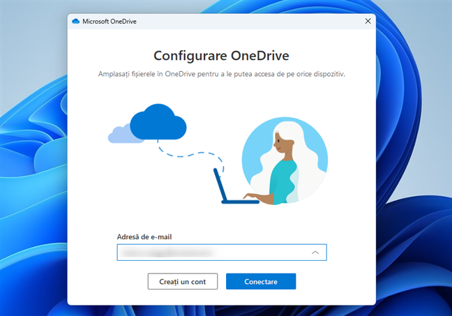 Configurare OneDrive