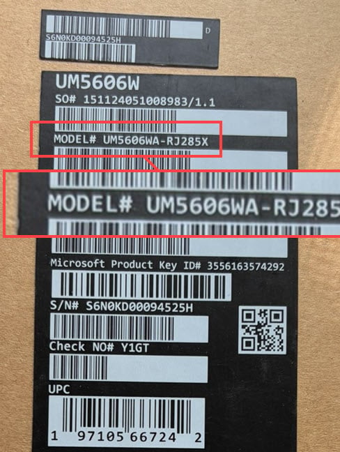 Verific&Auml; &Egrave;i cutia laptopului, dac&Auml; o mai ai