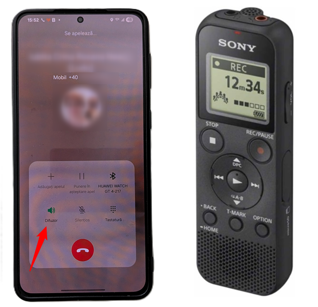 ÃnregistreazÄ apelurile telefonice pe Android cu un recorder portabil