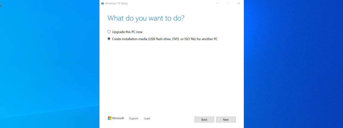Windows 10 Media Creation Tool: Creează un suport de instalare cu Windows 10
