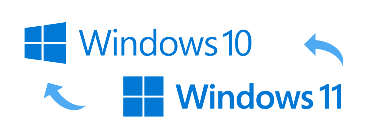 Revino de la Windows 11 la Windows 10