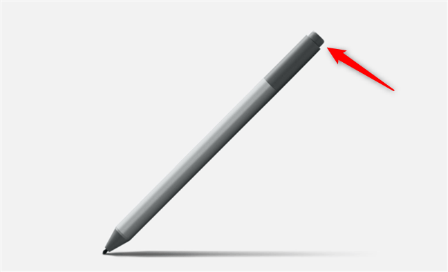 DÄ dublu clic pe butonul de sus al unui Surface Pen pentru a face o capturÄ de ecran