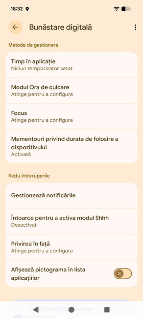 Alte op&Egrave;iuni pentru Bun&Auml;stare digital&Auml;