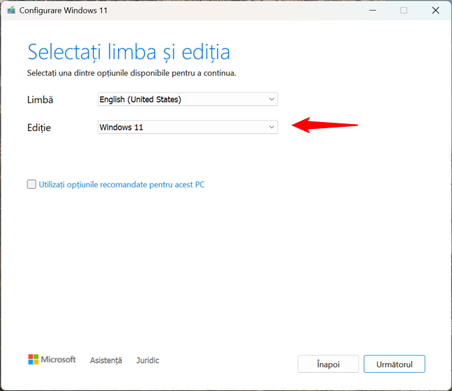 Cum descarci Windows 11 cu Media Creation Tool