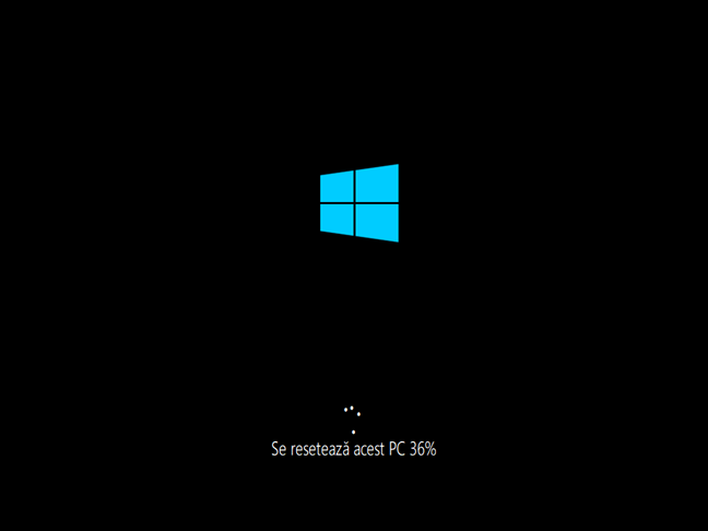 Se reseteazÄƒ acest PC