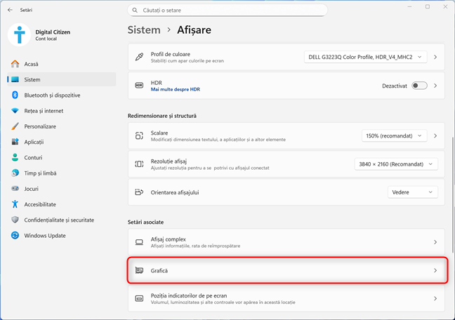 D&Auml; clic pe Grafic&Auml;