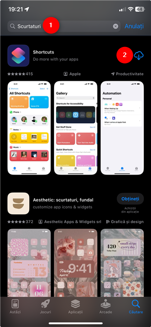 ReinstaleazÄ aplicaÈia pe care ai eliminat-o pe iPhone