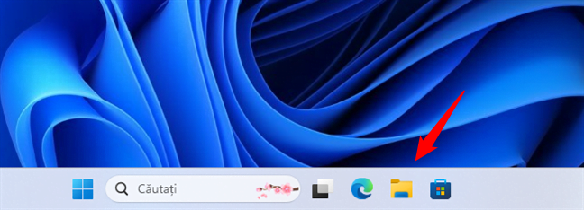 FoloseÈ™te scurtÄƒtura File Explorer din bara de activitÄƒÈ›i a Windows 11