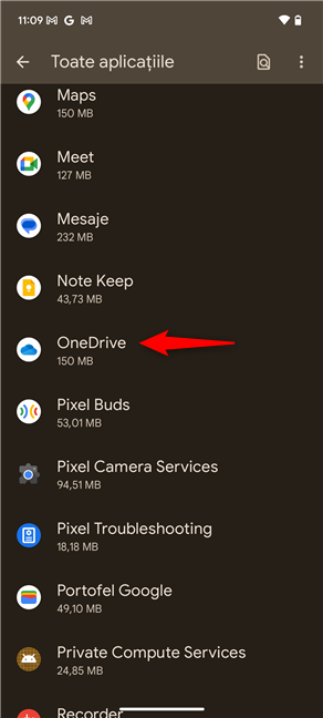 GÄseÈte Èi apasÄ pe OneDrive