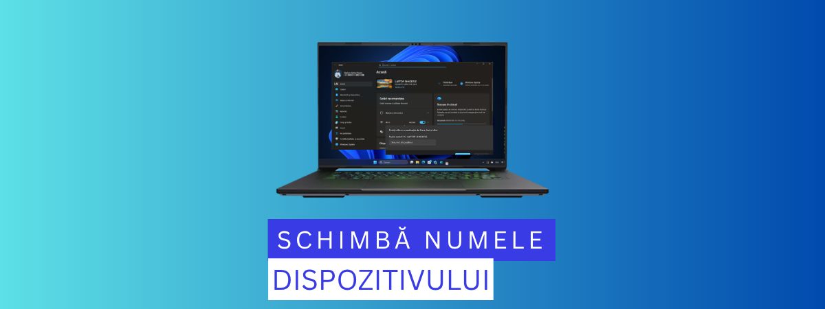 Cum schimbi numele laptopului sau al PC-ului în Windows (3 moduri)