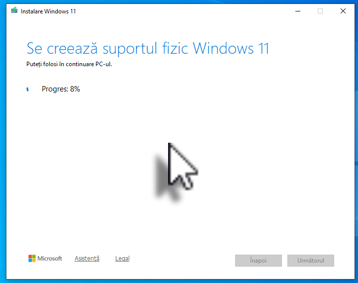 Crearea suportului de instalare Windows 11 pe unitatea USB