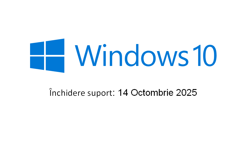 Windows 10 ajunge la finalul vieÈ›ii pe 14 octombrie 2025