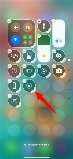 Comanda Ãnregistrare ecran a fost adÄugatÄ Ã®n iOS 18