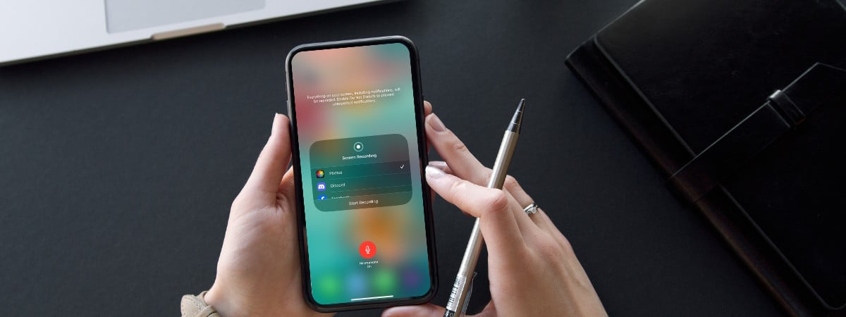 Cum înregistrezi ecranul pe iPhone în 3 pași simpli