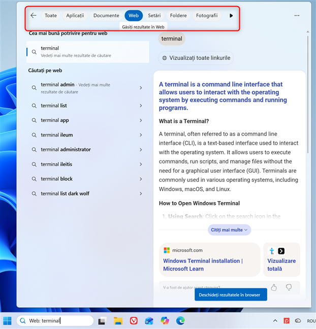 Po&Egrave;i face c&Auml;ut&Auml;ri &Egrave;i pe web, cu ajutorul Bing