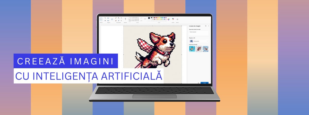 Generează imagini cu inteligența artificială în Paint, direct din Windows 11