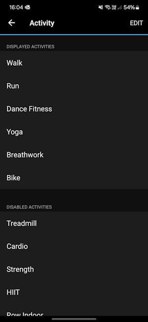 Configurarea activitÄÈilor pe care vrei sÄ le monitorizezi