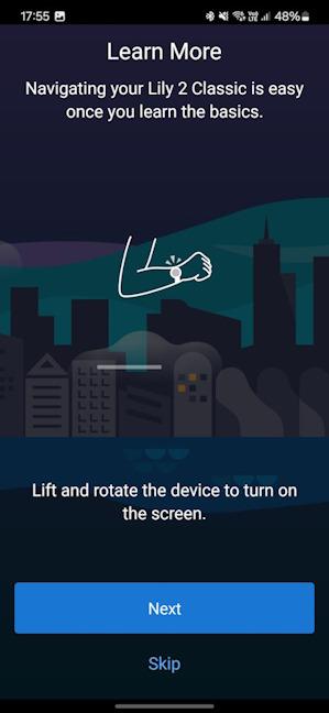 UrmeazÄ tutorialul pentru a te familiariza cu smartwatch-ul