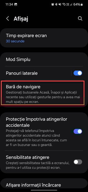 AapasÄ pe BarÄ de navigare