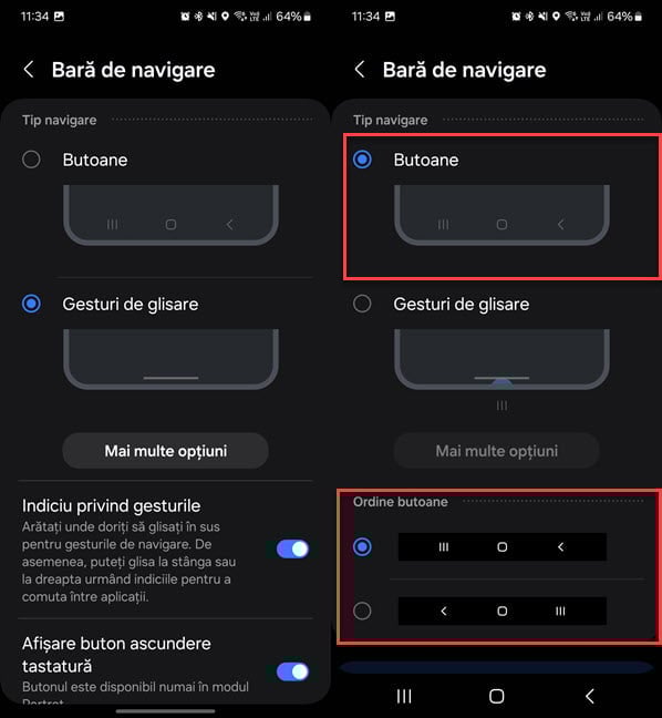 Alege Butoane Èi Ordine butoane