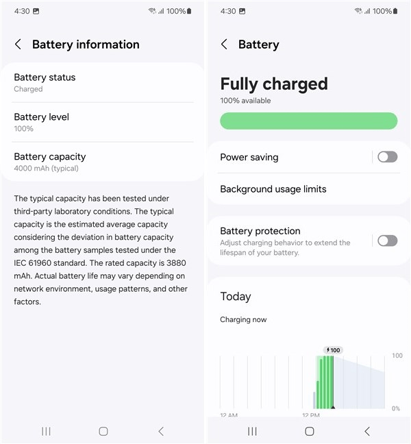 Detalii despre bateria lui Samsung Galaxy S24