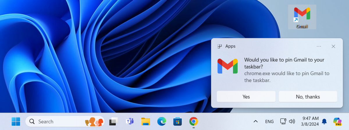 Cum folosești Gmail ca aplicație desktop pentru Windows