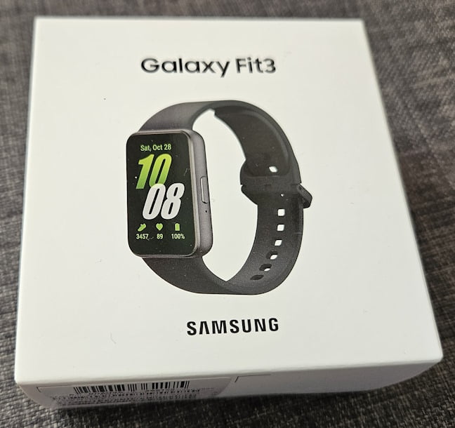 Ambalajul lui Samsung Galaxy Fit3