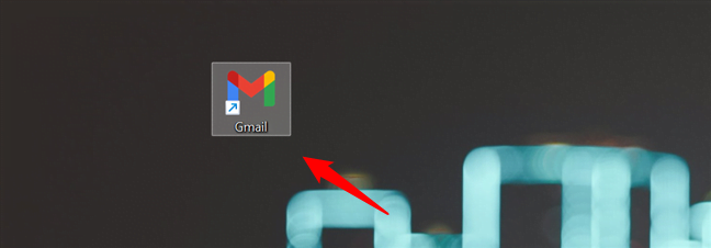 ScurtÄƒtura aplicaÈ›iei Gmail de pe desktop