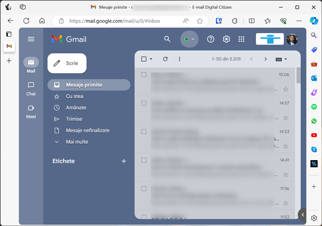 Deschide Edge È™i acceseazÄƒ Gmail