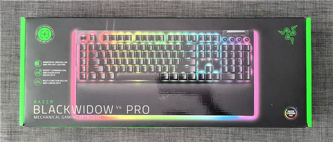 Cutia tastaturii Razer Blackwidow V4 Pro