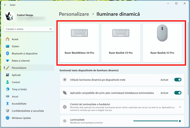 PoÈ›i personaliza dispozitivele È™i individual