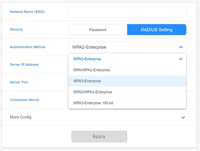 Este disponibilÄ criptarea WPA3