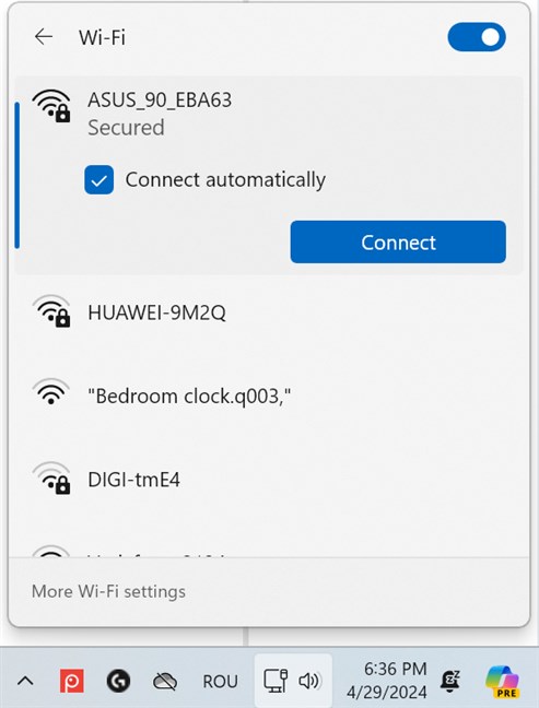 PoÈi configura ASUS ExpertWiFi EBA63 independent