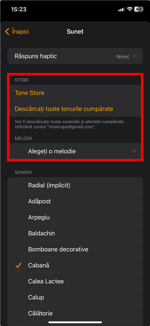 Cum setezi o alarmÄ personalizatÄ pe iPhone