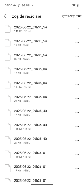 CoÈul de reciclare din OneDrive în Android