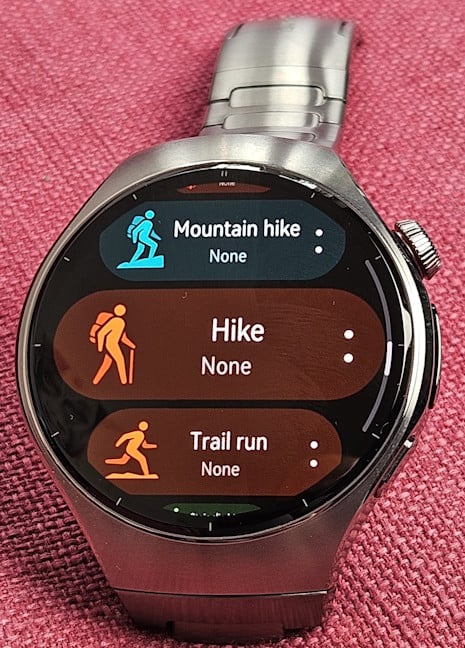 HUAWEI WATCH 5 poate monitoriza multe sporturi Èi activitÄÈi