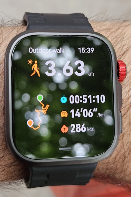HUAWEI WATCH FIT 4 Pro aflÄ locaÈia GPS în câteva secunde